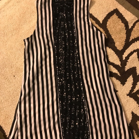 Stripe top zip up - Picture 2 of 2